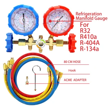 R410a de Diagnostic Pentru 3 Set Ecartament R-134a Mod Dedicat Galeriei de Încărcare Freon Aer Refrigerare