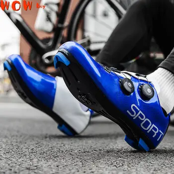 2023Cycling Pantofi Ultralight Auto-Blocare de Curse de Biciclete Rutier Pantofi în aer liber MTB Adidași Bărbați Biciclete SPD Adidas Pantofi