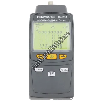 TENMARS TM-903 Portabil Multimedia Tester de Cablu de rețea LAN Tester de Cablu