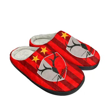 アントラーズ Kashima de Fotbal Acasă Bumbac Papuci Barbati Femei Pluș Dormitor Casual incalzi Pantofii Termică Interioară Papuci de casă Personalizate