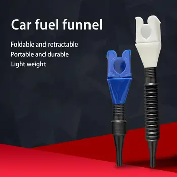 Ulei de motor Pâlnie Retractabil cu Tub Flexibil de Benzină de Umplere de Alimentare din Plastic Auto Motociclete Realimentare Filtru Camion Consumabile