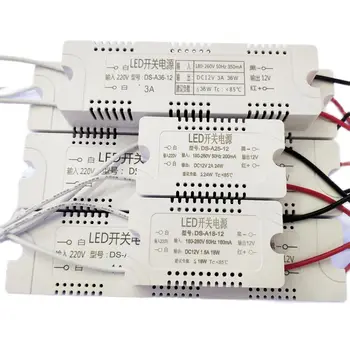 LED-uri de Iluminat, Transformatoare AC220V să DC12V 18W 36W 48W 72W de Înaltă Calitate LED-Driver pentru LED Strip Lumini de Alimentare 12V Adaptor.