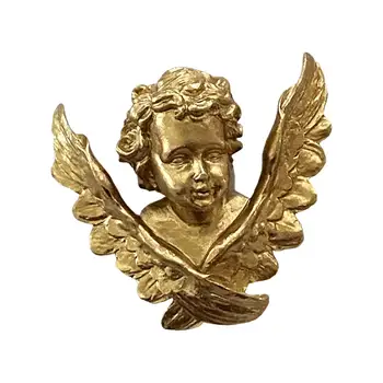 Lovely Înger Figurine Statuie Rășină Înger Perete Sculptura Heruvim Figurina pentru Intrarea în Gradina Decoratiuni de Colecție Podoabă