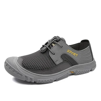 Noi Barbati Casual Pantofi de Moda Confortabile Pantofi pentru Bărbați Respirabil ochiurilor de Plasă de Barbati Adidasi Non-Alunecare în aer liber Pantofi Plat de Dimensiuni Mari 38-46