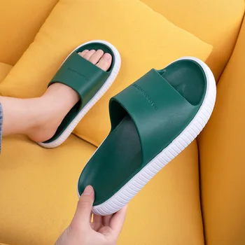 Papuci Femei de Vara Noi Interioară în Stil de Moda Două culori Sandale si Papuci de Casa Sandale pentru Femei Pantofi
