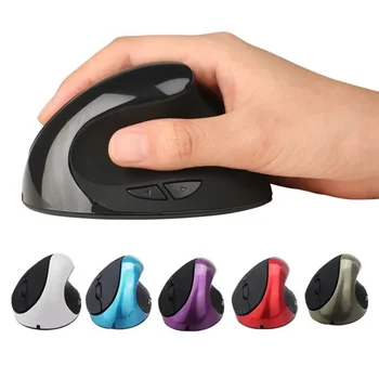 Reîncărcabilă Baterie Mouse Wireless 2.4 G Verticale Mouse-ul Ergonomic Încheietura mâinii-protecția Mouse-1600 DPI Reglabil Mut Mouse-ul