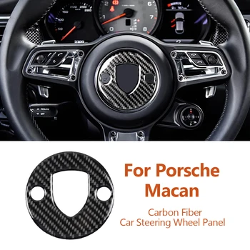 Pentru Porsche Macan Fibra De Carbon Volan Masina Panou Decorative Autocolante Auto-Styling Auto Interior Benzi Modifica Accesorii