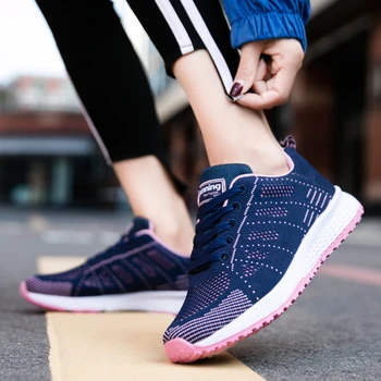 Femei Adidasi Casual de Vara Respirabil de Mers pe jos Pantofi Sport pentru Femei de Moda Usoare Cuplu Livrare Gratuita Pantofi de Funcționare