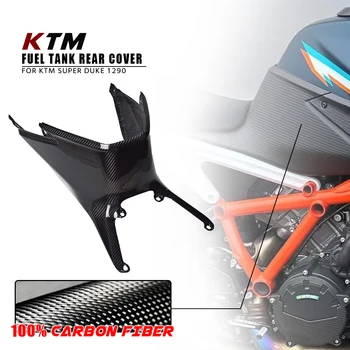 Pentru KTM 1290 Superduke 2020 2021 2022 100% Uscat Fibra de Carbon Rezervor de Combustibil Capacul din Spate Carenaj Accesorii pentru Motociclete