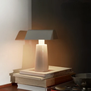 Danemarca și Tradiție Nou mf1-această Lampă de birou LED-uri de Încărcare Wireless USB Retro Camera de zi Dormitor CARET Moderne