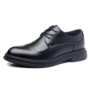 Barbati Pantofi Formale Rochie Neagră, Pantofi pentru Barbati din Piele de Nunta Zapatos Derby Maro Barbati Office Shoes pentru Barbat Zapatos Oxford Hombre