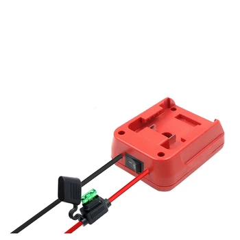 Fierbinte Convertor Adaptor I/O a Comuta 30A Siguranță Pentru Milwauke 14.4 V/18V M18 20V Litiu Acumulator Extern de Putere de Aprovizionare Conector DIY