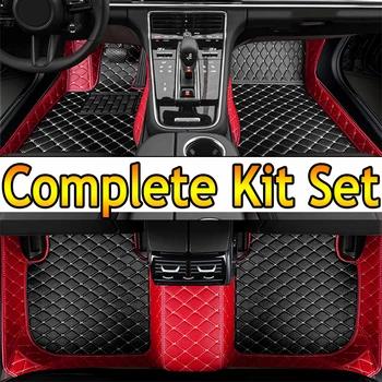 Auto Covorase Pentru JAGUAR XJ6 2010-2018 Kit set Impermeabil Covor din Piele de Lux Mat Set Complet Accesorii Auto