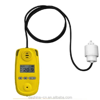 Portabil singur Oxigen gaz detectarea alarma, 0-100%vol Oxigen analizor de GAZE industriale, gaze de monitor