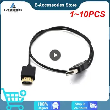 1~10BUC 1.4 Male La USB 2.0 Adaptor Conector Încărcător Cablu Convertor